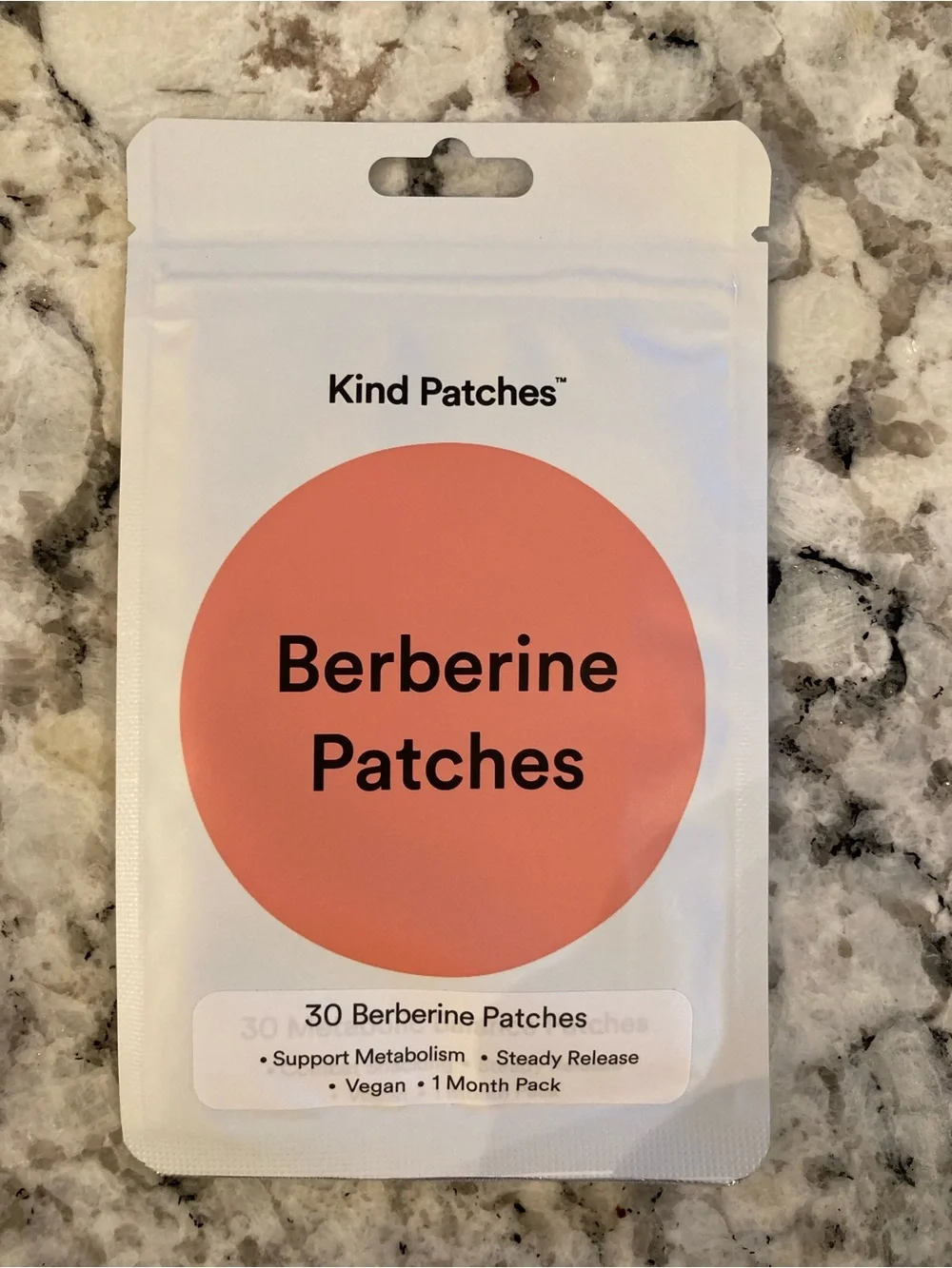 NEW Kind Patches Lot of 4 Berberine Patches